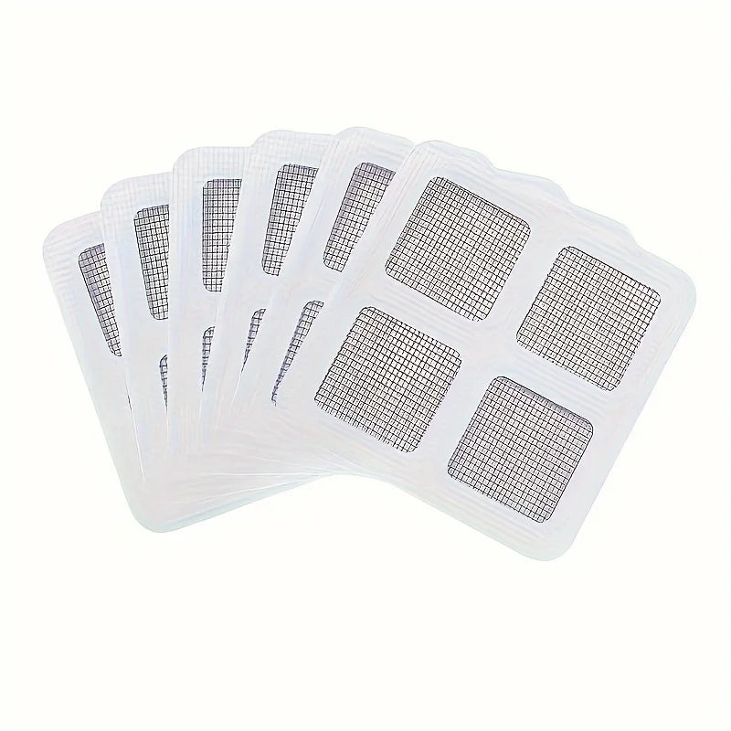 Disposable Hair Catchers – Mesh Shower Drain Covers