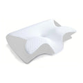 1Pc Memory Foam Cervical Pillow – 2-in-1 Ergonomic Neck Support
