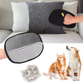 Double-Sided Pet Grooming Gloves – Cat & Dog Bathing Gloves