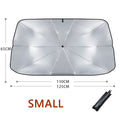 Car Sunshade – Retractable Sunscreen & Heat Insulation Parasol