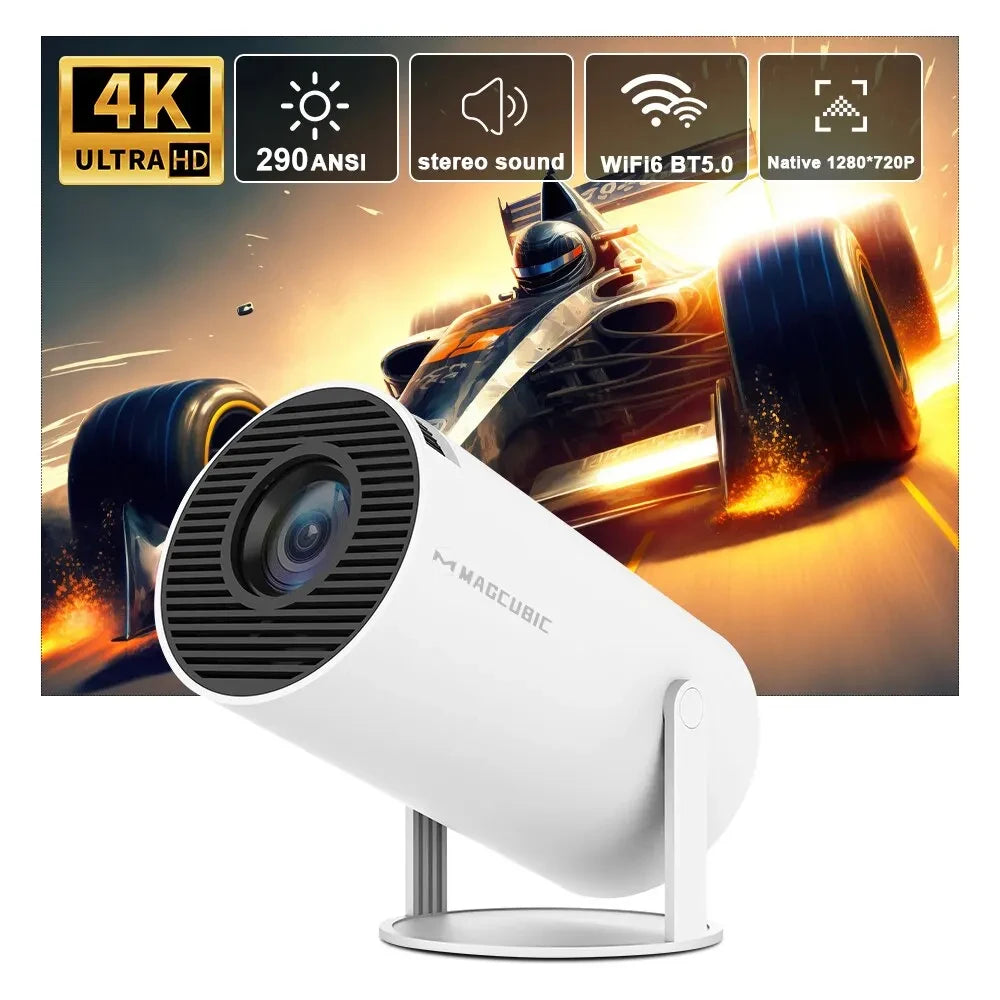 HY300 Pro 4K Projector – All-in-One Home & Outdoor Cinema