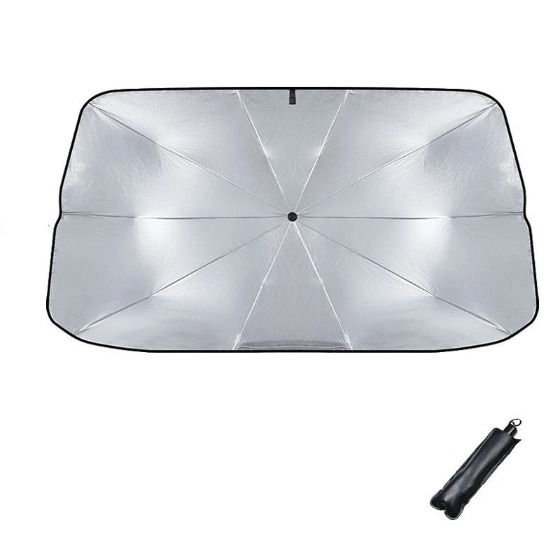 Car Sunshade – Retractable Sunscreen & Heat Insulation Parasol
