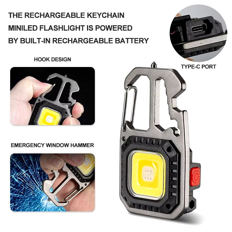 Ultra Small Mini LED Flashlight – Portable Keychain Light