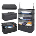 1 Set Travel Organizer – Hanging Packing Cubes & Shelves