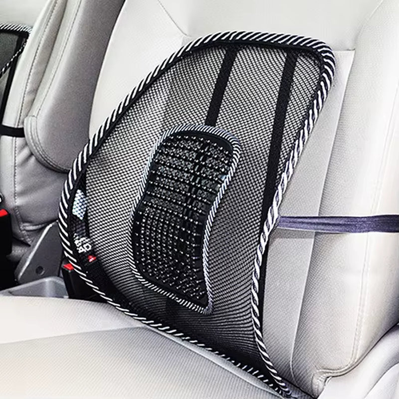 Mesh Lumbar Support Cushion – Car & Office Chair